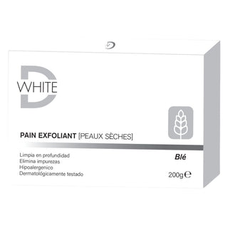 D-White Savon Pain Exfoliant Peaux Sèches – 200g