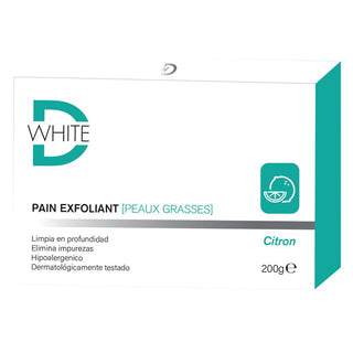 D-White Savon Pain Exfoliant Peaux Grasses – 200g