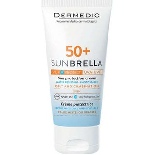 DERMEDIC SUNBRELLA 50+ PEAUX MIXTE A GRASSE 50 ML