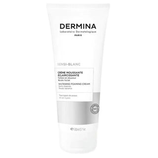 dermina sensiblanc creme moussante 200ml