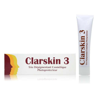 DERMO-SOINS CLARSKIN 3 ثلاثي مستحضرات التجميل الواقية من الضوء لإزالة التصبغات 30 جم