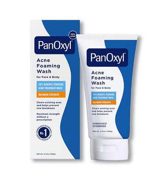 PanOxyl Acne Foaming Wash Benzoyl Peroxide 10% Maximum Strength 156g