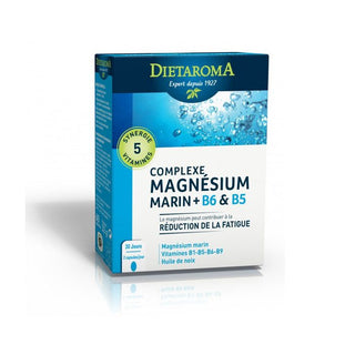 DIETAROMA Complexe Magnésium marin + B6 & B5 60 capsules