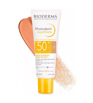 Bioderma Photoderm MAX Aquafluide Téinte dorée Golden +SPF 50+ Tube De 40 مل