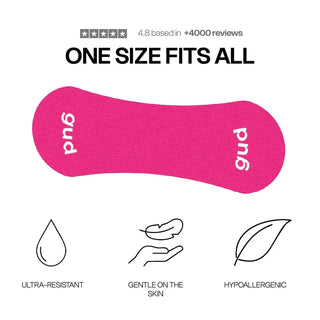 Gudslip Sport – Bandelettes Nasales Roses pour le Sport – 30 Unités