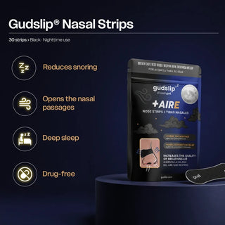 Gudslip – Bandelettes Nasales pour Faciliter la Respiration – 30 Unités
