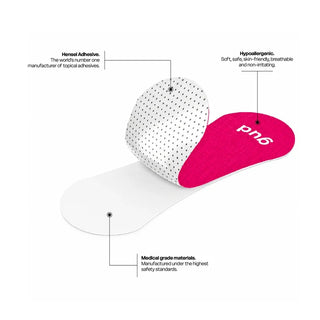 Gudslip Sport – Bandelettes Nasales Roses pour le Sport – 30 Unités