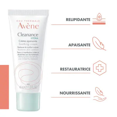 Avène - Cleanance Hydra Crème Apaisante  40ml