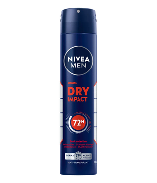 NIVEA MEN Déodorant Spray Dry Impact 72h 200ml – déodorant homme anti-transpirant longue durée, Beautymarket Maroc