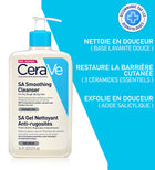 Cerave sa gel nettoyant anti rugosites gel nettoyant 473ml