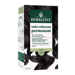 HERBATINT SOIN COLORANT PERMANENT 2N BRUN 170 ML