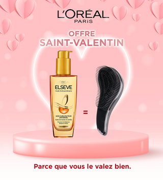 L'Oréal Paris ELSEVE HUILE EXTRAORDINAIRE 100ml = Brosse