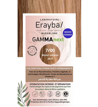 Erayba Gamma Next Coloration 7/00 Blond Natural Coloration Hydratante Permanente