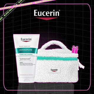 EUCERIN DERMOPURE CLINICAL GEL NETTOYANT CORRECTEUR 150ML = TROUSSE OFFERTE