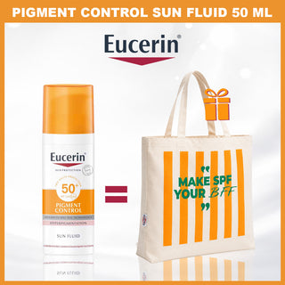 EUCERIN SUN PIGMENT CONTROL FLUID SPF50+ 50 ML = TOTE BAG OFFERT