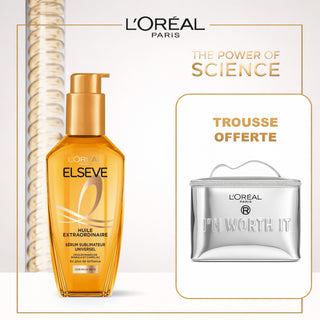 L'ORÉAL PARIS ELSEVE HUILE EXTRAORDINAIRE 100 ML = TROUSSE OFFERTE