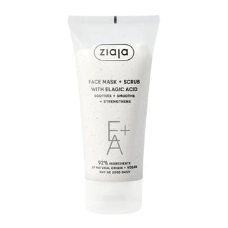 ZIAJA EA+ MASQUE + GOMMAGE A L'ACIDE ELLAGIQUE 55ML