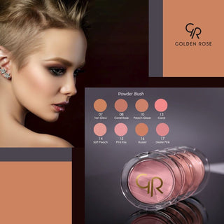 Golden Rose - FARD A JOUES GOLDEN ROSE NO:15