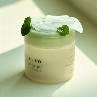 Luvum Calming Repair Cica Spot Pad 120ml / 60pads – disques apaisants et réparateurs à la Centella Asiatica