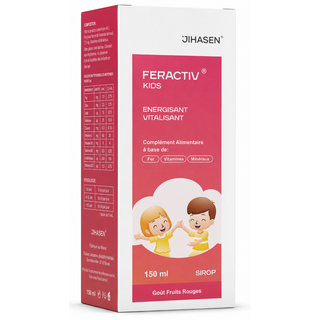 JIHASEN FerActiv Enfants Sirop Énergisant Vitalisant 150ml