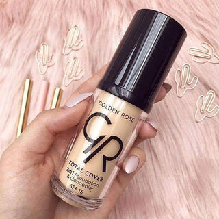 Golden Rose - FDT ET CORRECTEUR TOTAL COVER 2 IN 1 GR N°01