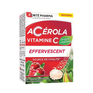 Forté Pharma Acérola Vitamine C Effervescents  20 Comprimés