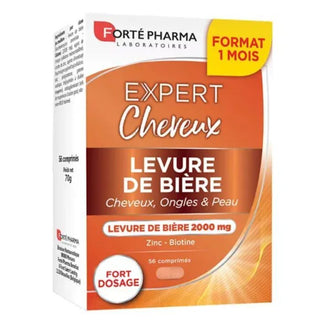 FORTE PHARMA EXPERT CHEVEUX LEVURE DE BIERE 56 COMPRIMES