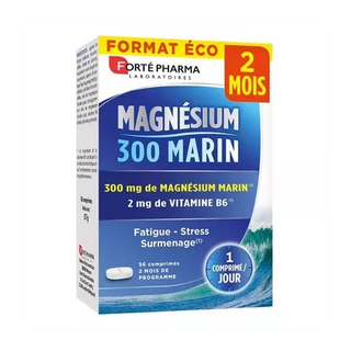 Forte Pharma Magné 300 Marin – 56 Comprimés