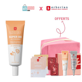 Erborian Super BB - BB crème couvrante anti-imperfections SPF20 40 ML