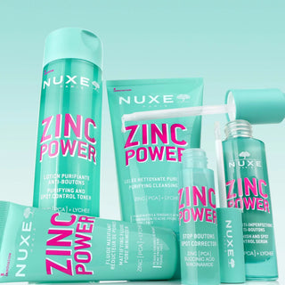 NUXE ZINC POWER GELÉE NETTOYANTE PURIFIANTE 400ML