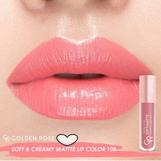 Golden Rose - GLOSS CREAMY SOFT&MATTE GR N°108