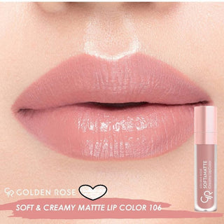 Golden Rose - GLOSS CREAMY SOFT&MATTE GR N°106