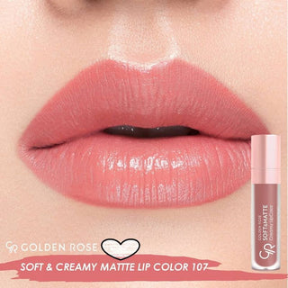 Golden Rose - GLOSS CREAMY SOFT&MATTE GR N°107