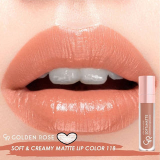 Golden Rose - GLOSS CREAMY SOFT&MATTE GR N°118