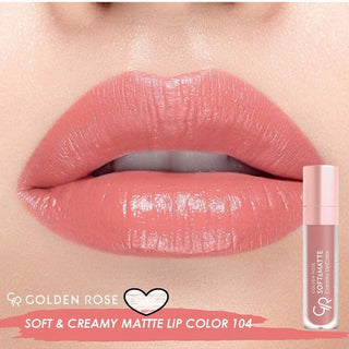 Golden Rose - GLOSS CREAMY SOFT&MATTE GR N°104