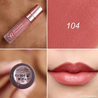 Golden Rose - GLOSS CREAMY SOFT&MATTE GR N°104