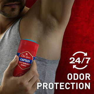 OLD SPICE CAPTAIN DÉODORANT STICK INVISIBLE POUR HOMME SCENT OF BERGAMOT 73 ML