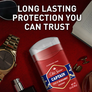 OLD SPICE CAPTAIN DÉODORANT STICK INVISIBLE POUR HOMME SCENT OF BERGAMOT 73 ML