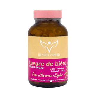 HEALTH POWER LEVURE DE BIÈRE –360 COMPRIMÉS
