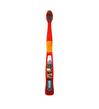 Oral-B Brosse à dents manuelle avec les voitures de Disney et Pixar, poils souples, 1 pièce