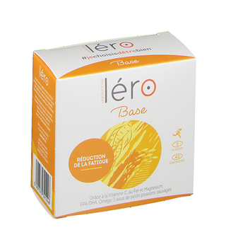 Léro Base Complément Alimentaire Fatigue – 42 Capsules