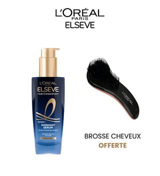 ELSEVE EXTRA MIDNIGHT SERUM 100ML = Brosse OFFERTE