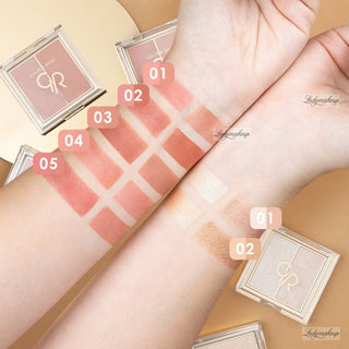 Golden Rose - ICONIC BLUSH DUO 03