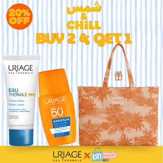 Pack Uriage Eau Thermale Crème d’Eau SPF20 40 ml + Bariésun Fluide Ultra-Léger SPF50+ 30 ml =Sac Offert