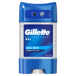 GILLETTE DÉODORANT ANTI-TRANSPIRANT COOL WAVE CLEAR GEL 70 ML