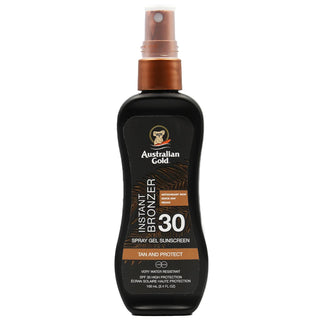 AUSTRALIAN GOLD BRONZANT INSTANT SPRAY GEL ECRAN SOLAIRE SPF30 100ML