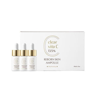 Luvum Clear Vita C Reborn Skin Ampoule 10ml/3ea – ampoules à la vitamine C pour un teint éclatant et uniforme