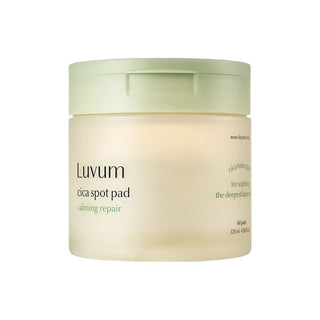 Luvum Calming Repair Cica Spot Pad 120ml / 60pads – disques apaisants et réparateurs à la Centella Asiatica