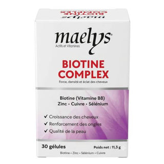 Maelys Biotine Complex – 30 Gélules