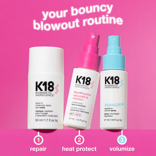 K18 SALON BLOWOUT AT HOME KIT COFFRET SOIN CHEVEUX